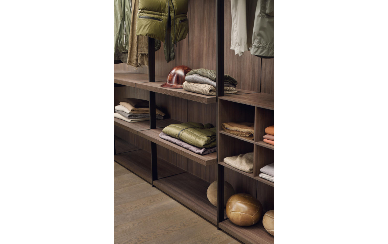 Гардеробные системы HANGAR от Lema