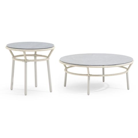 Уличные журнальные столики EMMA Cross от Varaschin