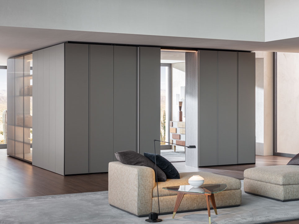 Гардеробный шкаф GLISS MASTER Sistema 7 Wood от Molteni&C