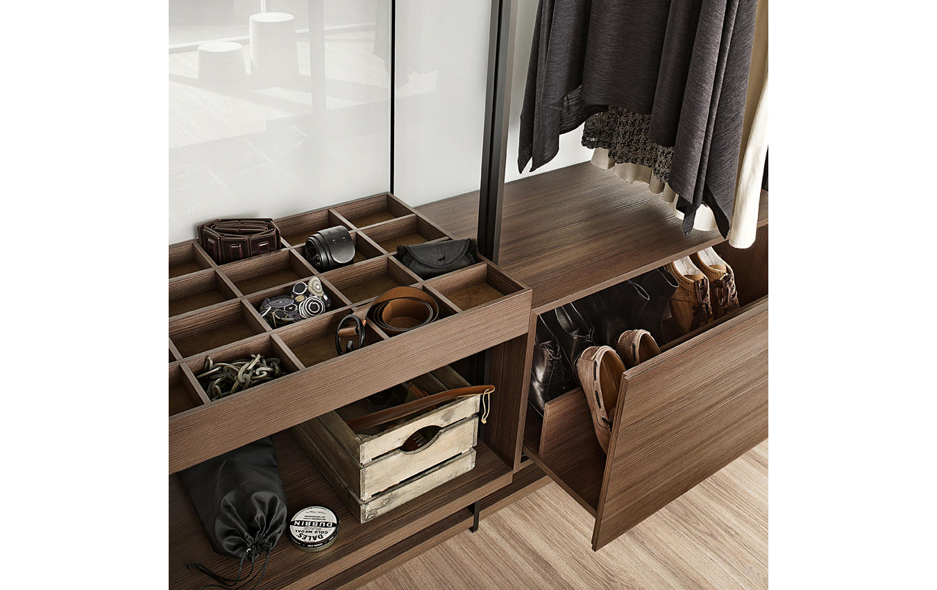 Гардеробные системы HANGAR от Lema