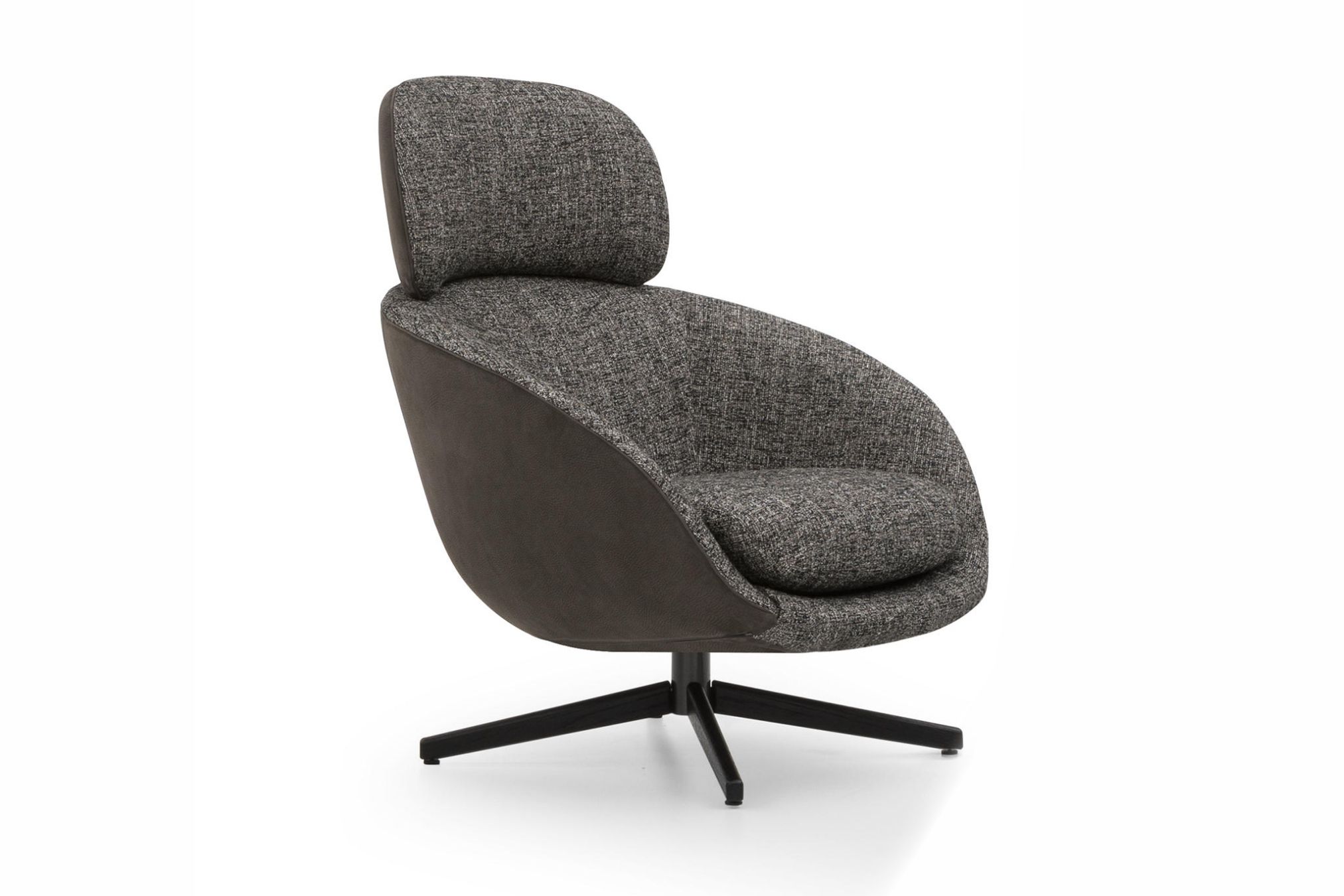 Кресло поворотное RUSSELL BERGERE от Minotti