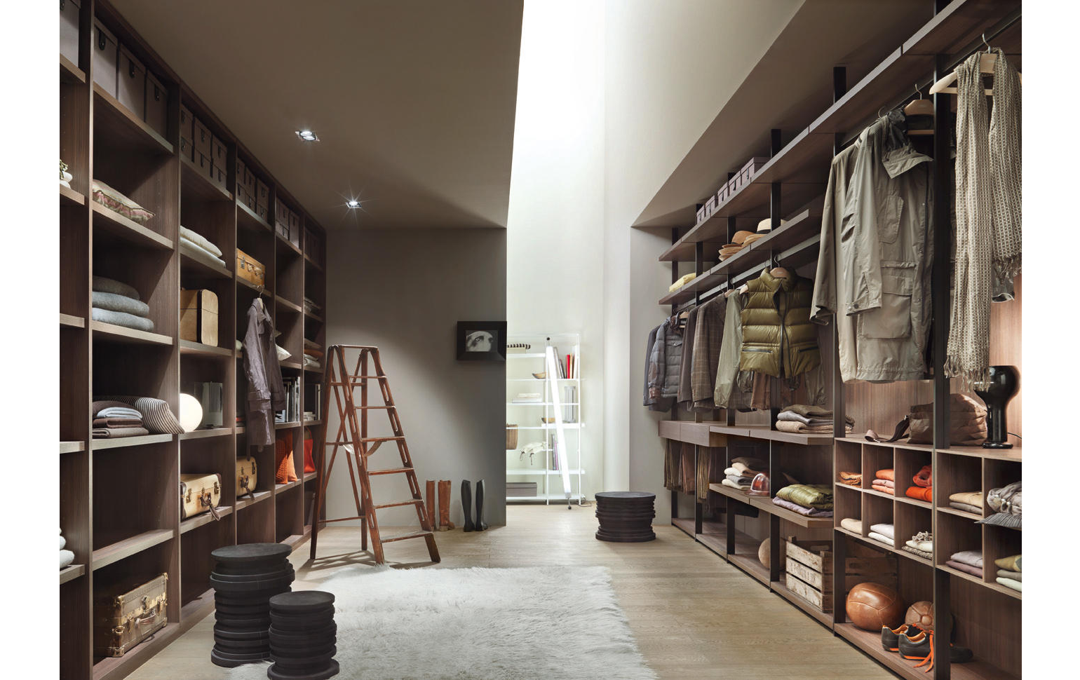 Гардеробные системы HANGAR от Lema