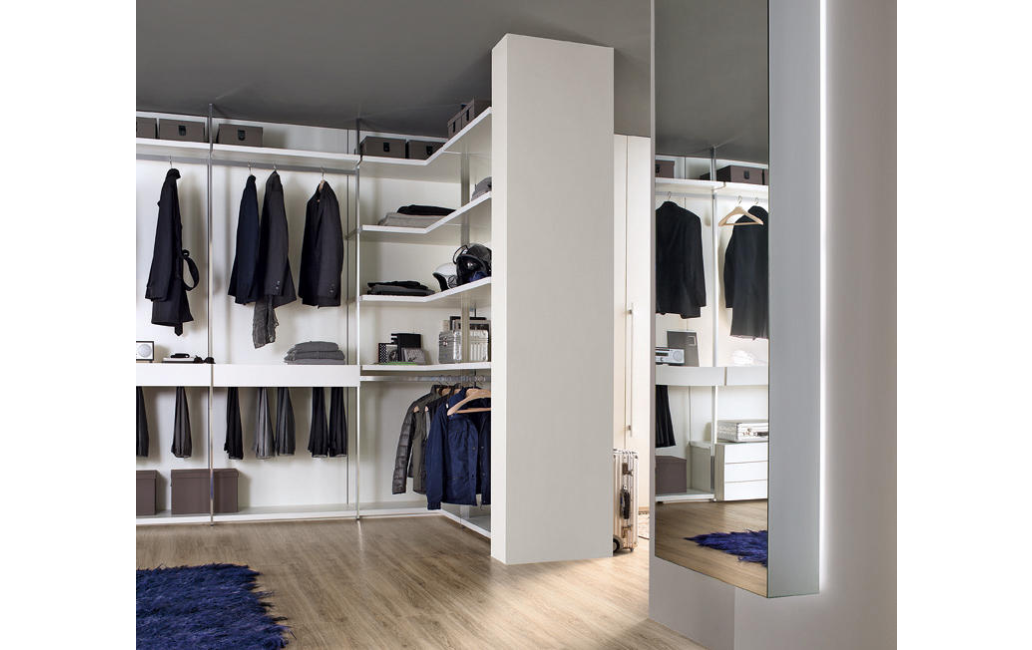 Гардеробные системы HANGAR от Lema