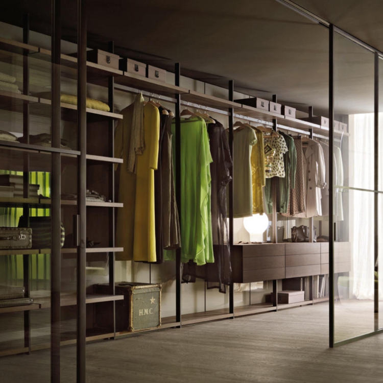 Гардеробные системы HANGAR от Lema