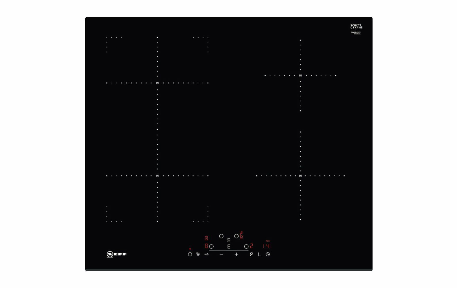Индукционная варочная панель NEFF T46FD53X2