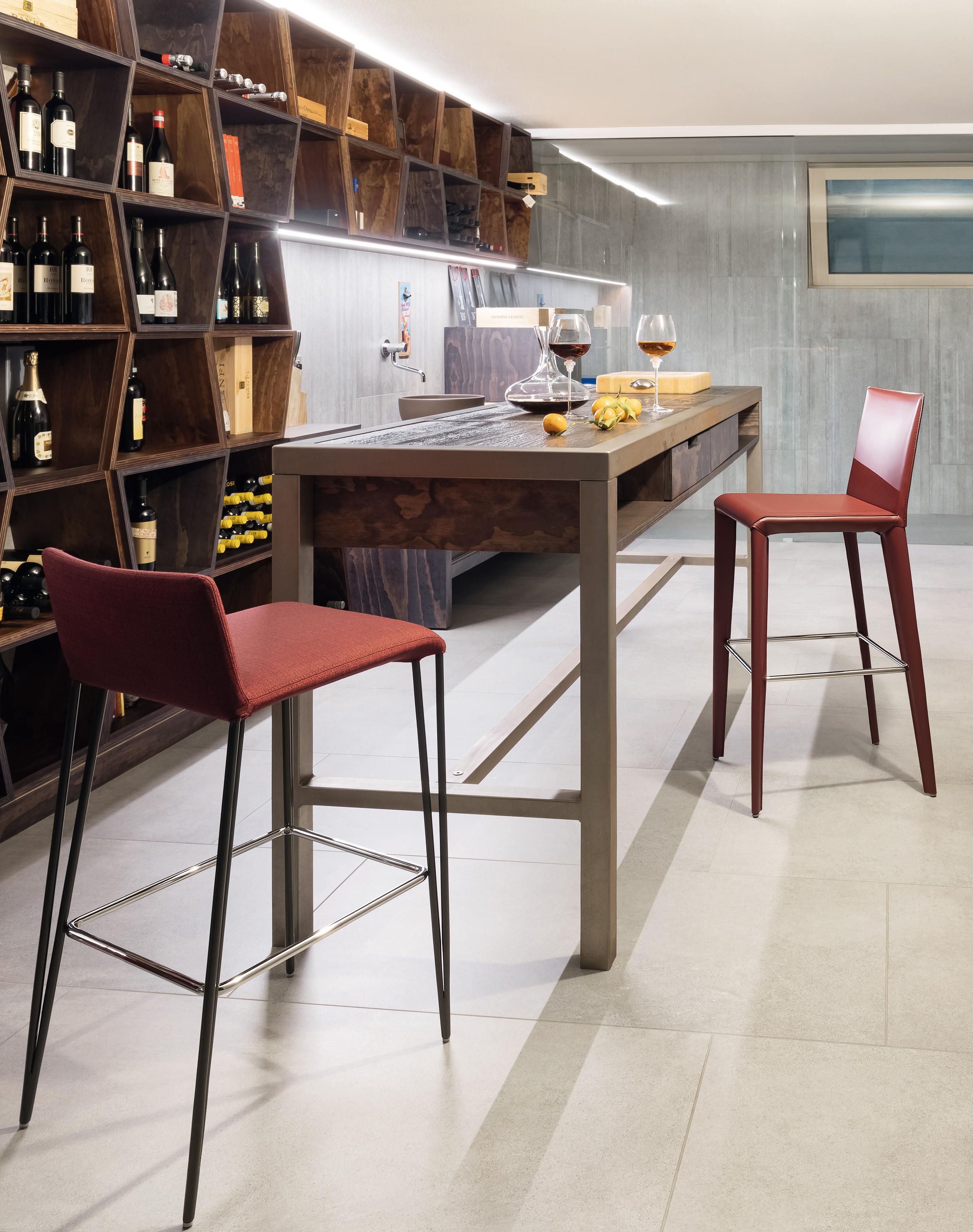 Барные стулья FILLY TOO от Bonaldo