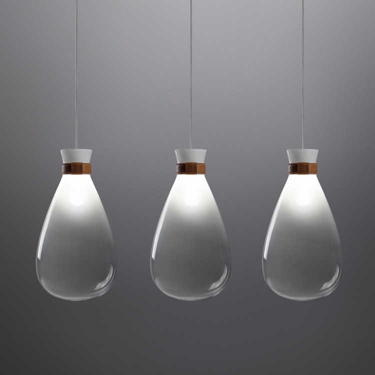 Композиция из 3-х светильников SOFFI от Poltrona Frau