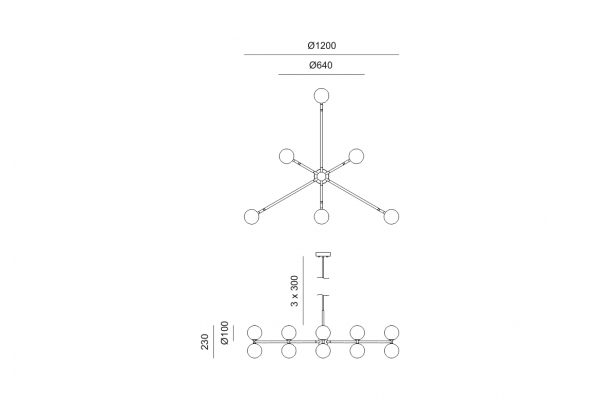 Подвесной светильник DALT