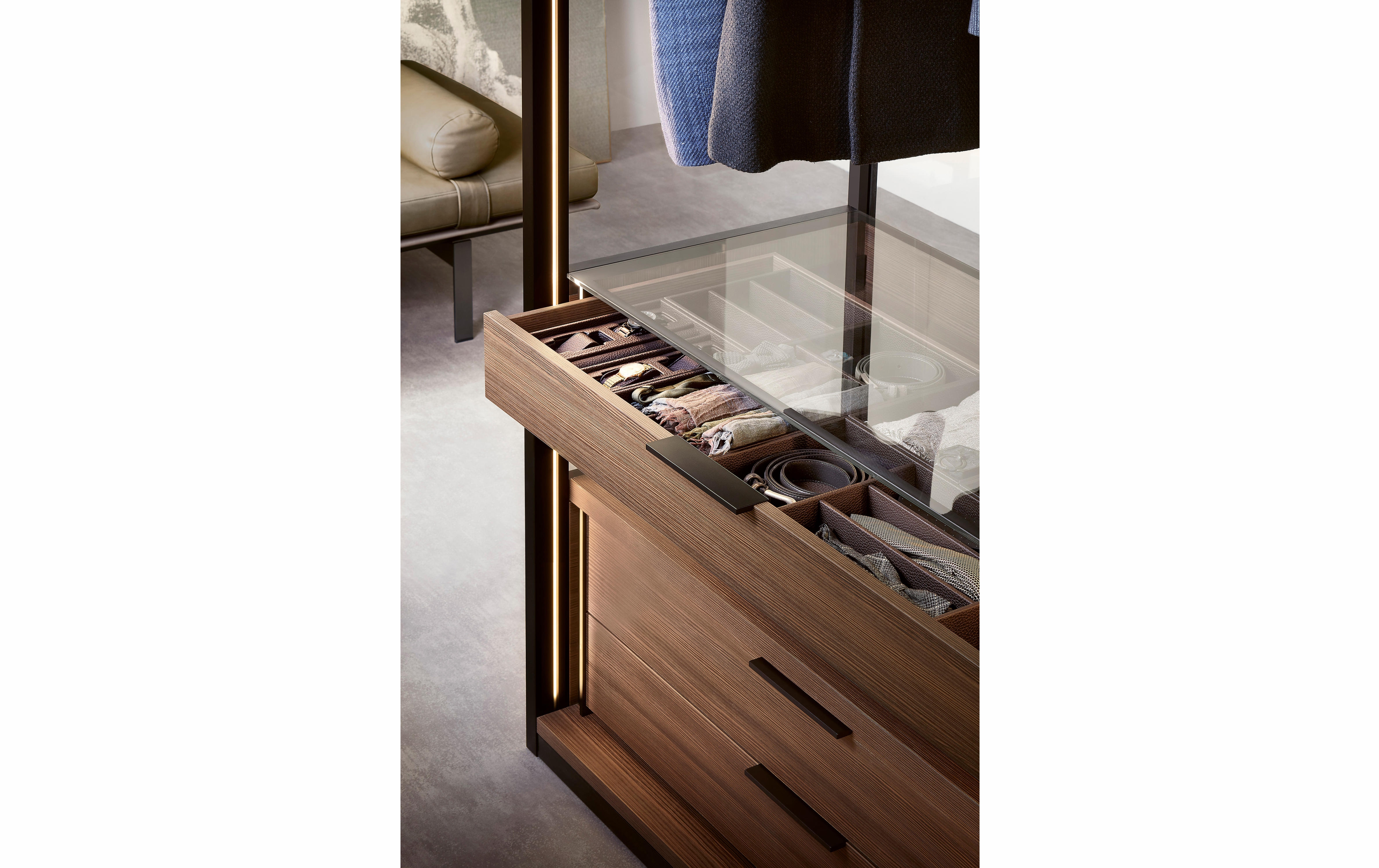 Гардеробная система OPEN от Lema