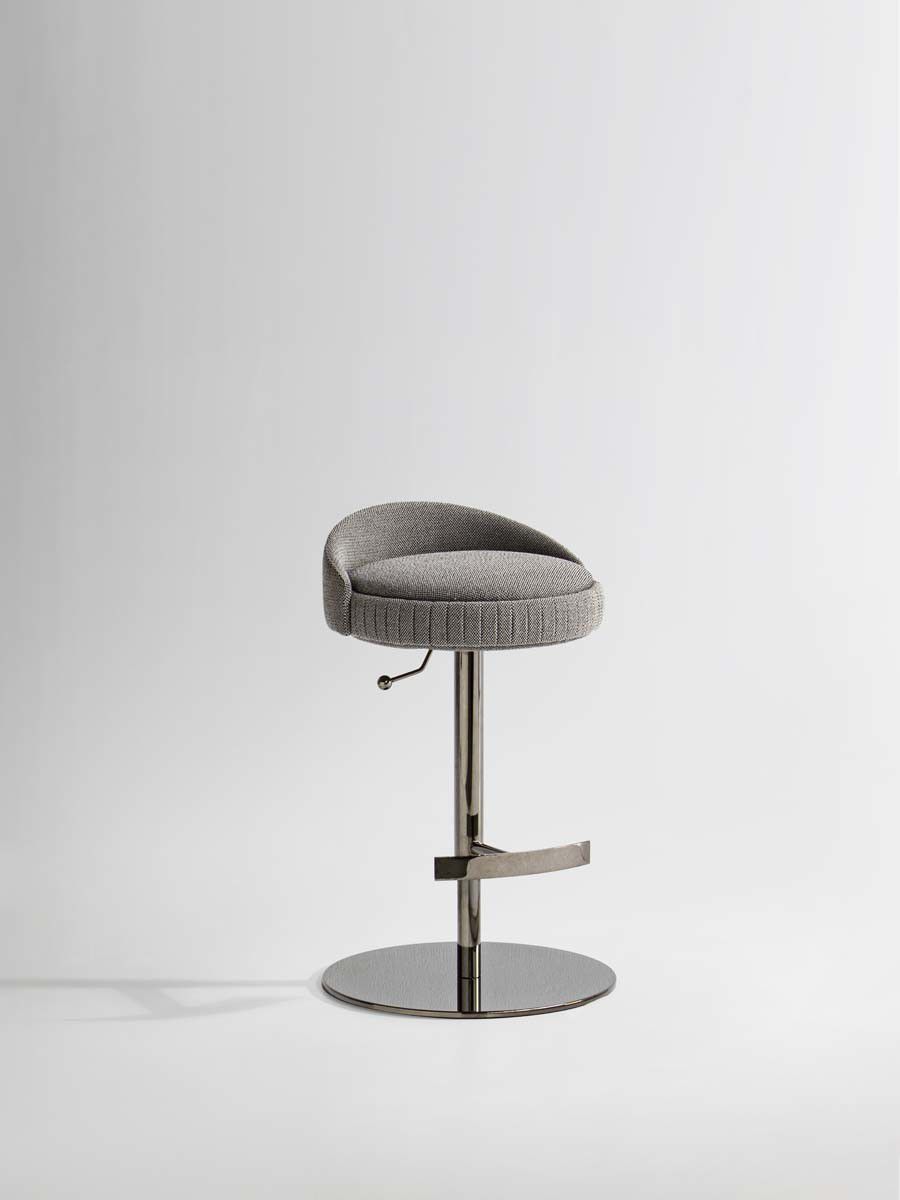 Барные поворотные стулья PLISSE от Potocco