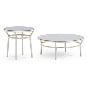 Уличные журнальные столики EMMA Cross от Varaschin