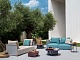 Диван уличный модульный HASHI Outdoor от Gervasoni