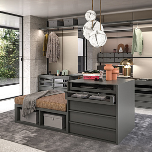 Гардеробная система CABINA CREMAGLIERA от Kico