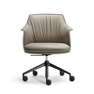 Кресло рабочее поворотное ARCHIBALD TASK от Poltrona Frau