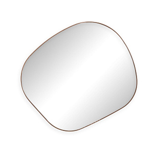 Зеркало FLUID от Baxter с кожаным обрамлением