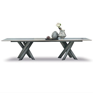 Уличные столы SYSTEM STAR Maxi + Maxi Long от Varaschin