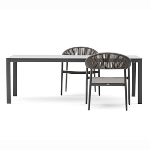 Уличные низкие столы VICTOR LOW от Varaschin