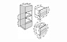 Паровой шкаф встраиваемый с СВЧ DGM6800 OBSW MIELE