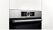 Компактный встраиваемый духовой шкаф с пароваркой BOSCH CSG656BS1; нержавеющая сталь