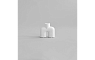 Ваза, скульптура COBRA Mini Bone White от 101 Copenhagen