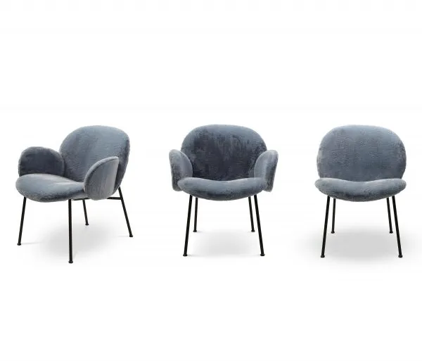 Мягкий стул OLA с подлокотниками от Saba