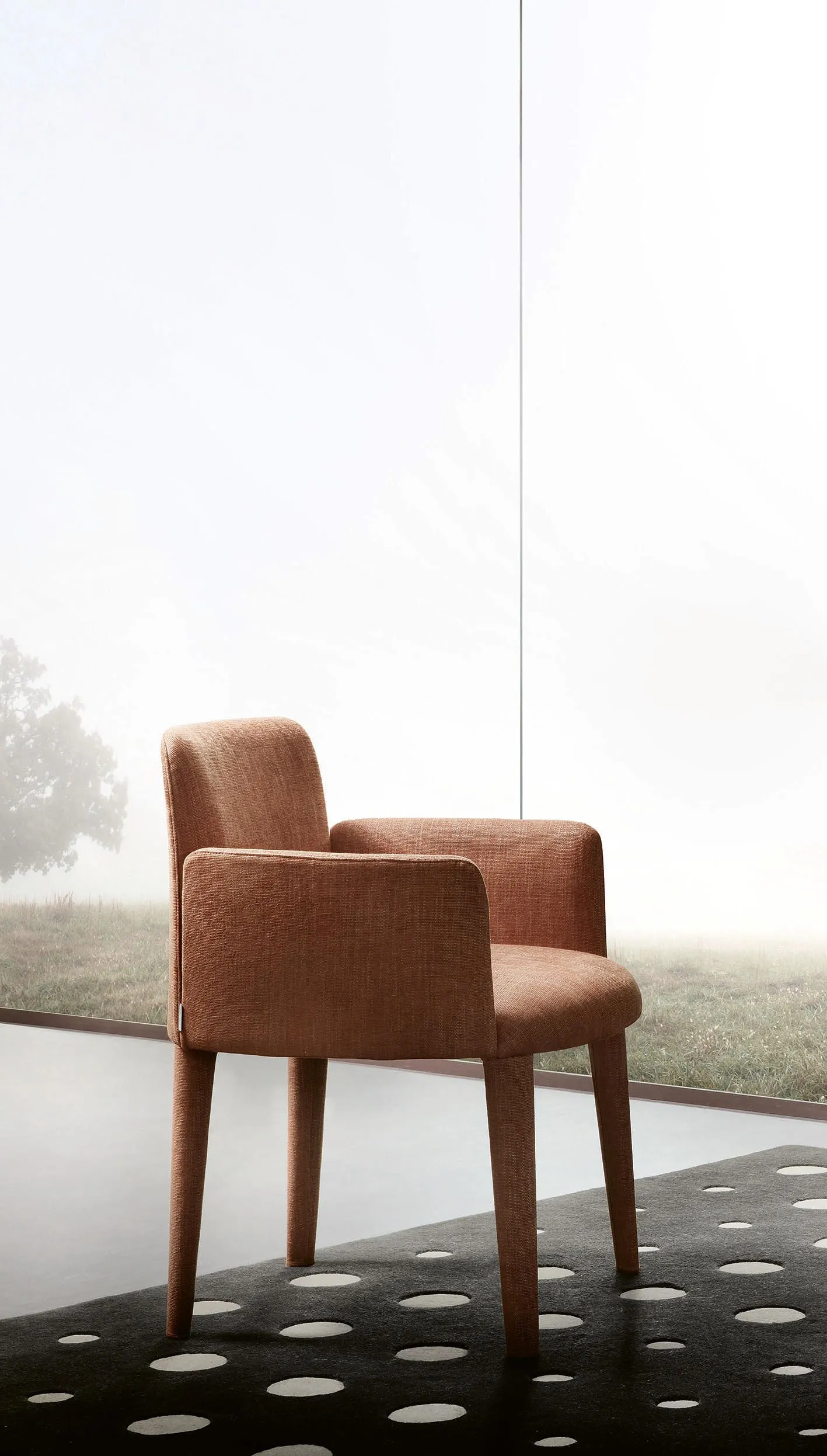 Cтул, кресло BABI с подлокотниками от Lema