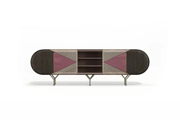 Фактурный дизайнерский комод MIRAR от Emmemobili