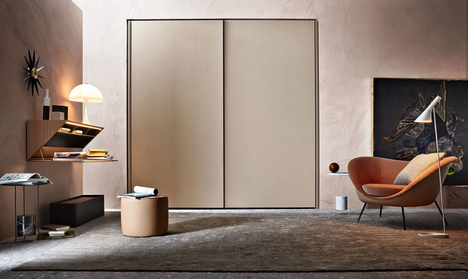 Гардеробные шкафы GLISS MASTER A Filo от Molteni & C