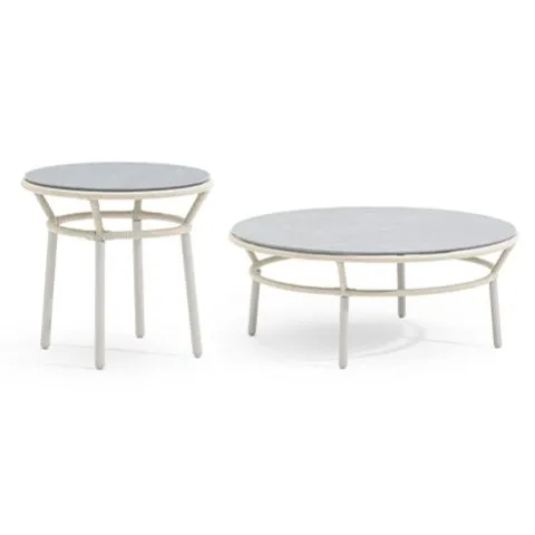 Уличные журнальные столики EMMA Cross от Varaschin