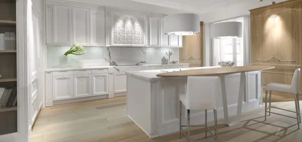 Угловая кухня Princess с островом