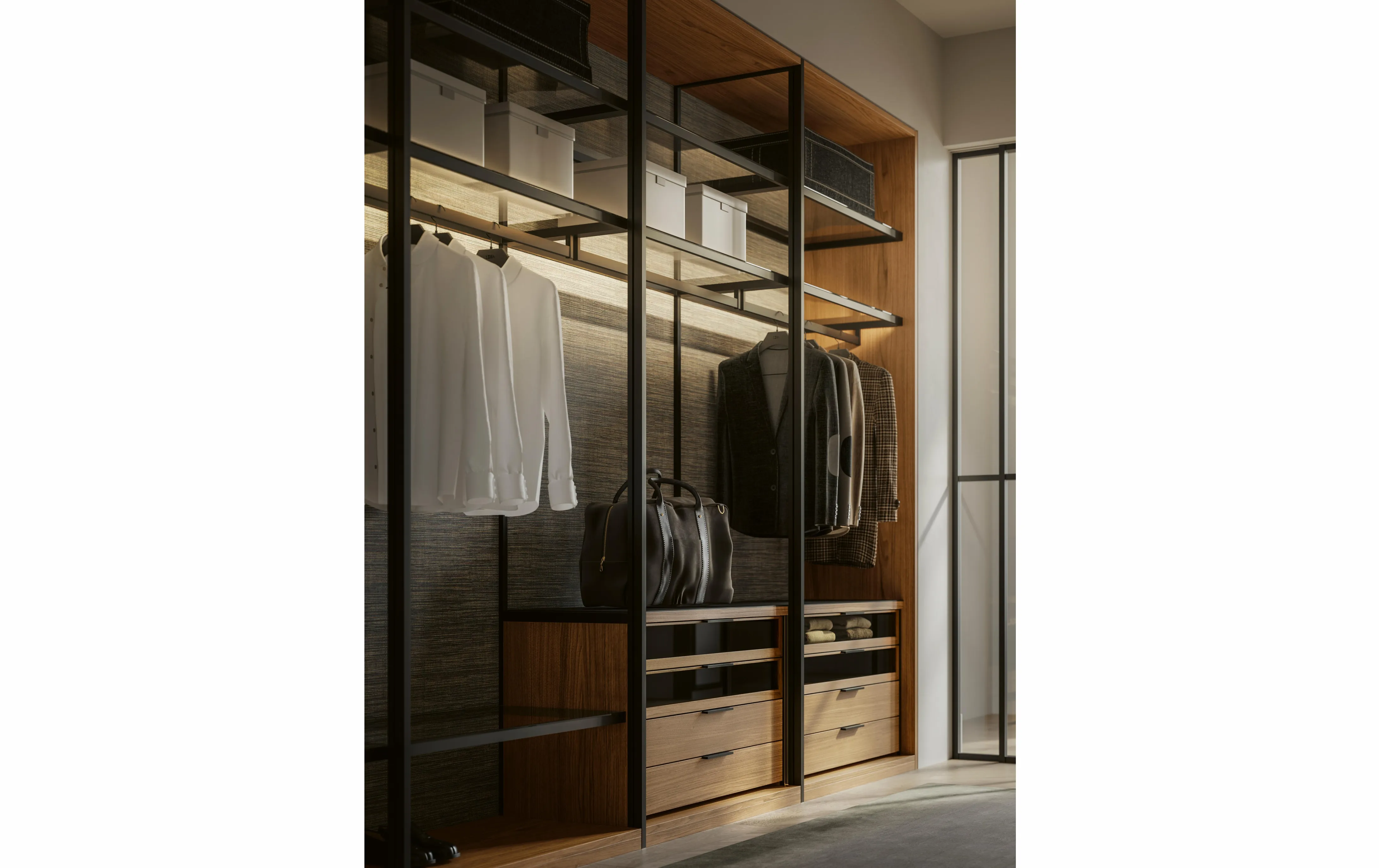 Гардеробная система OPEN от Lema