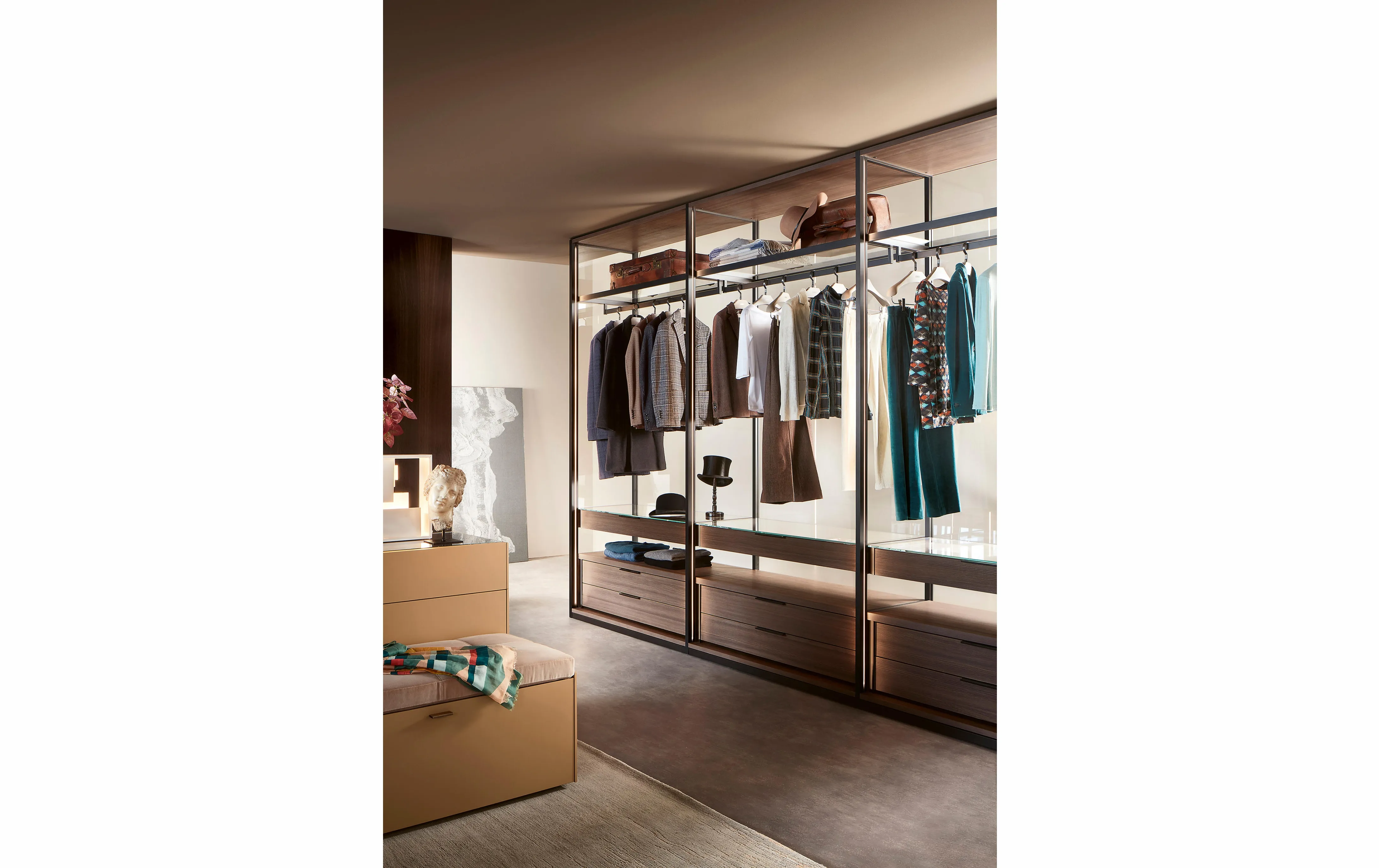 Гардеробная система OPEN от Lema