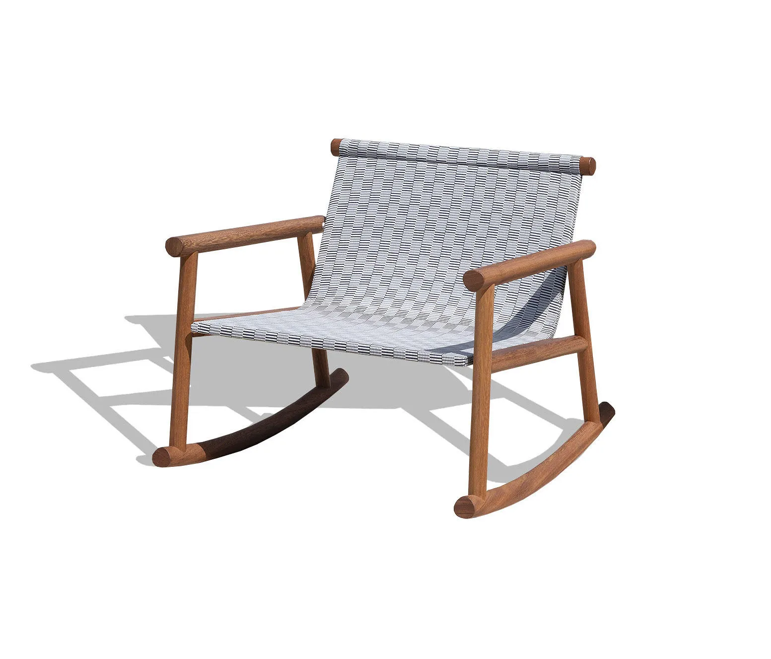 Уличное кресло - качалка HASHI от Gervasoni