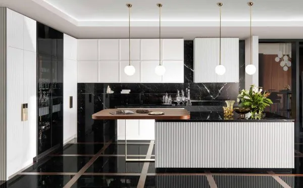 Кухня коллекции DECO в стиле ар-деко