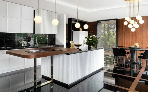 Кухня коллекции DECO в стиле ар-деко