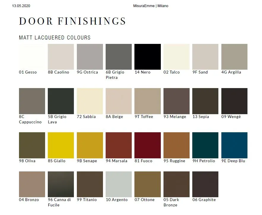 Гардеробный шкаф MILANO от MisuraEmme