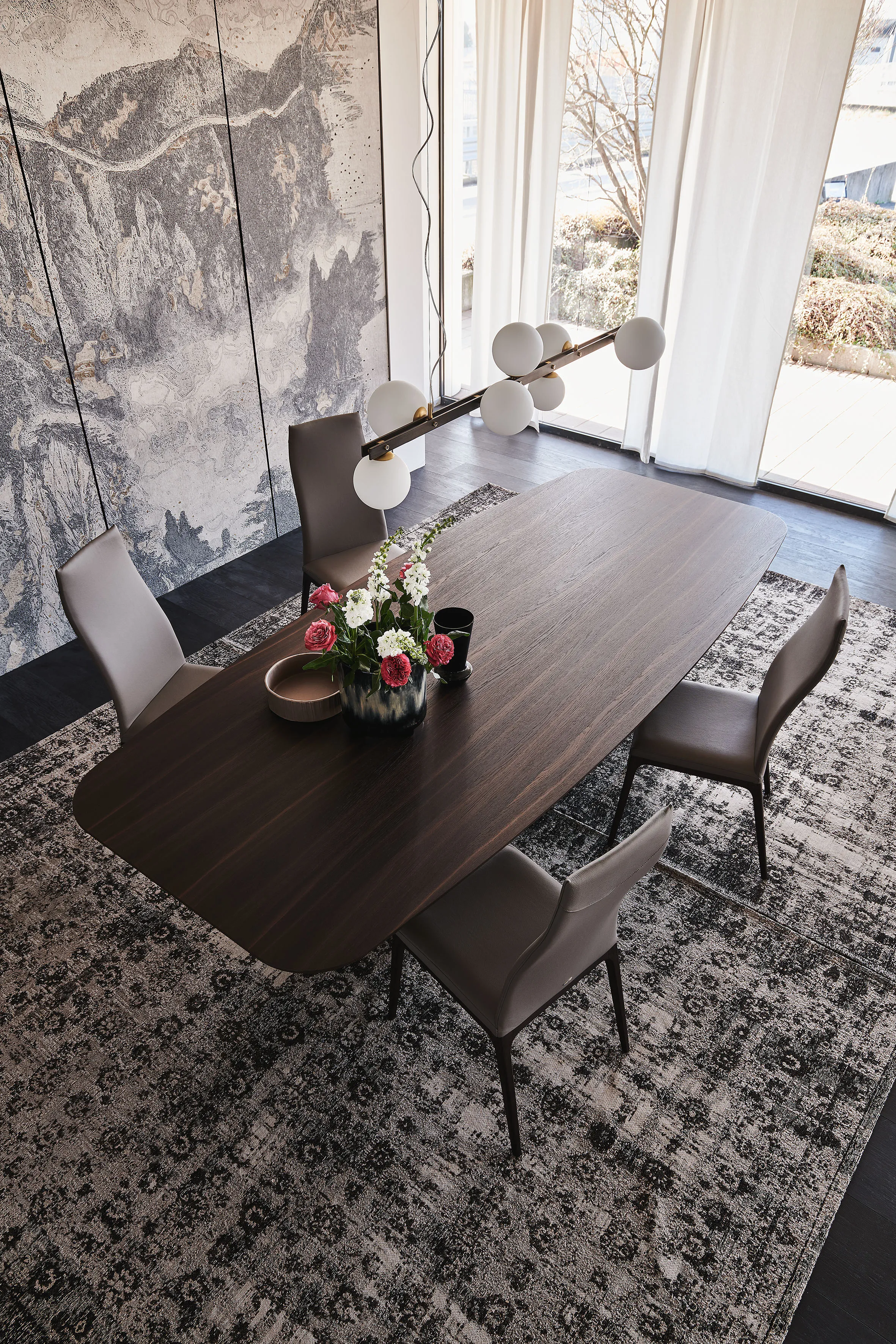 Стол обеденный DRAGON Wood от Cattelan Italia