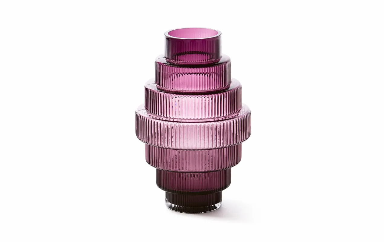 Ваза STEPS Purple от Polspotten