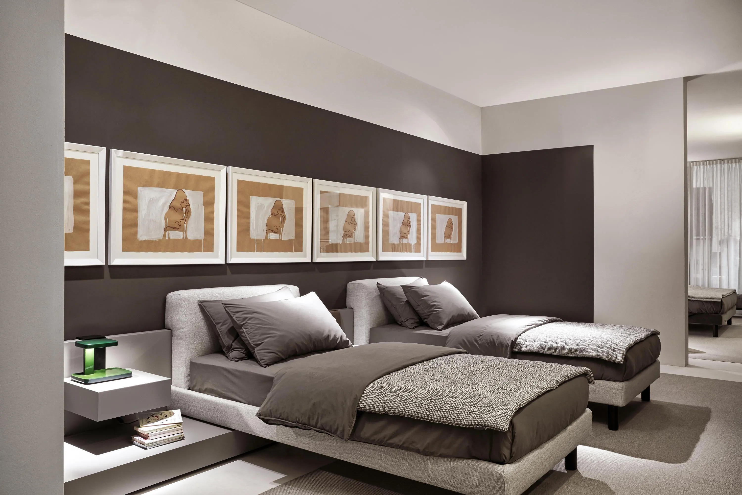 Кровать CLIFF от Meridiani