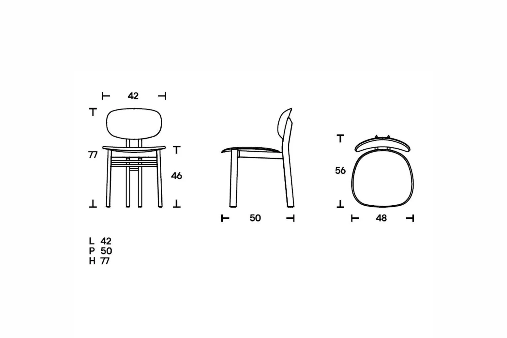 Мягкий стул MED от Acerbis