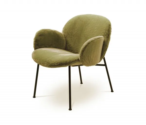 Мягкий стул OLA с подлокотниками от Saba