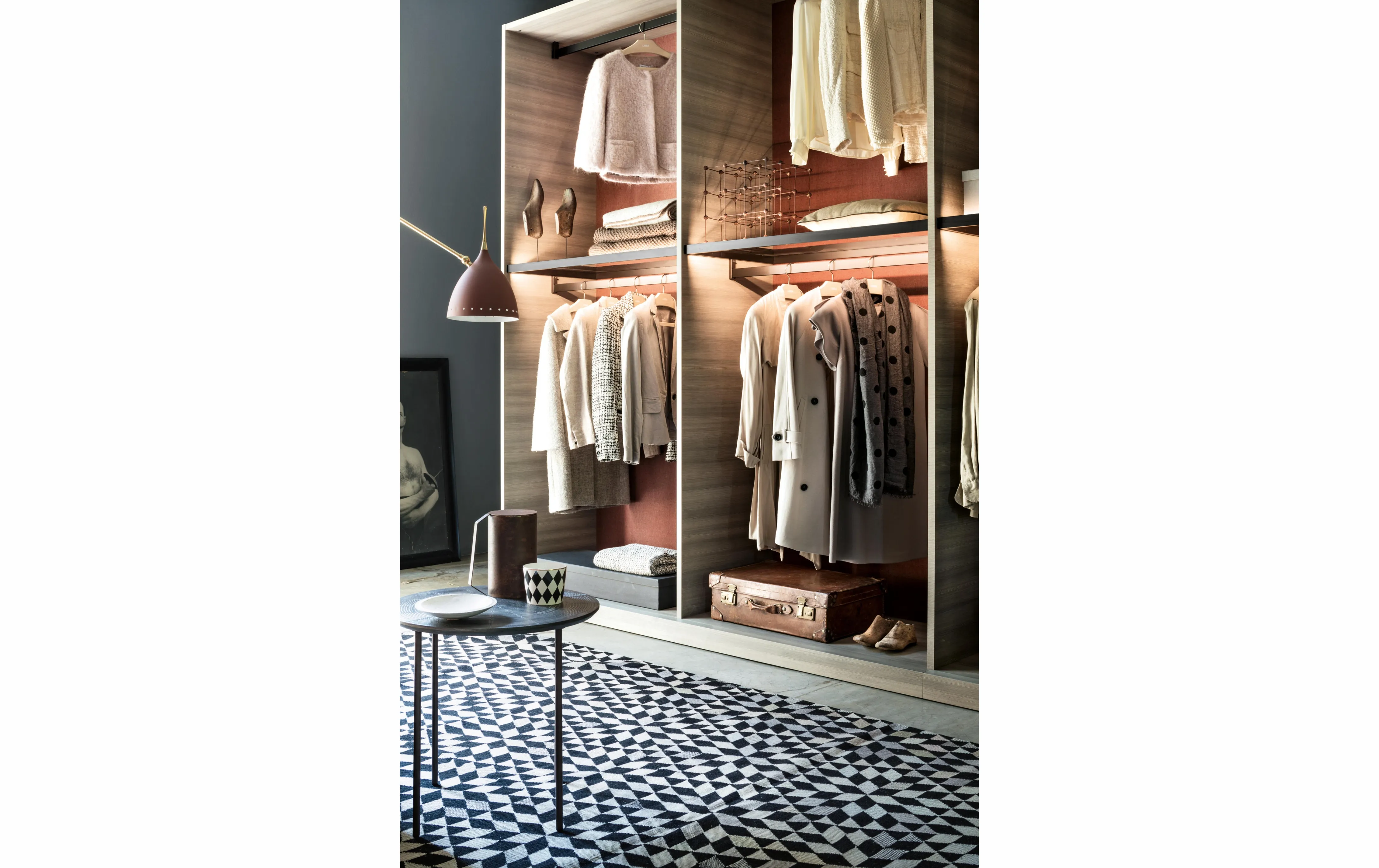 Гардеробная система OPEN от Lema